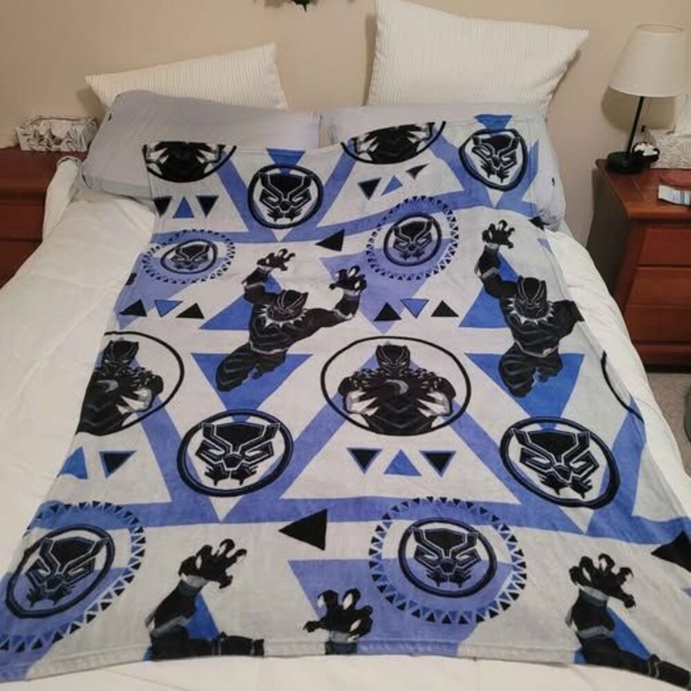 Avengers Black Panther Throw Blanket